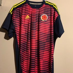 Colombia 2018 pre-match shirt